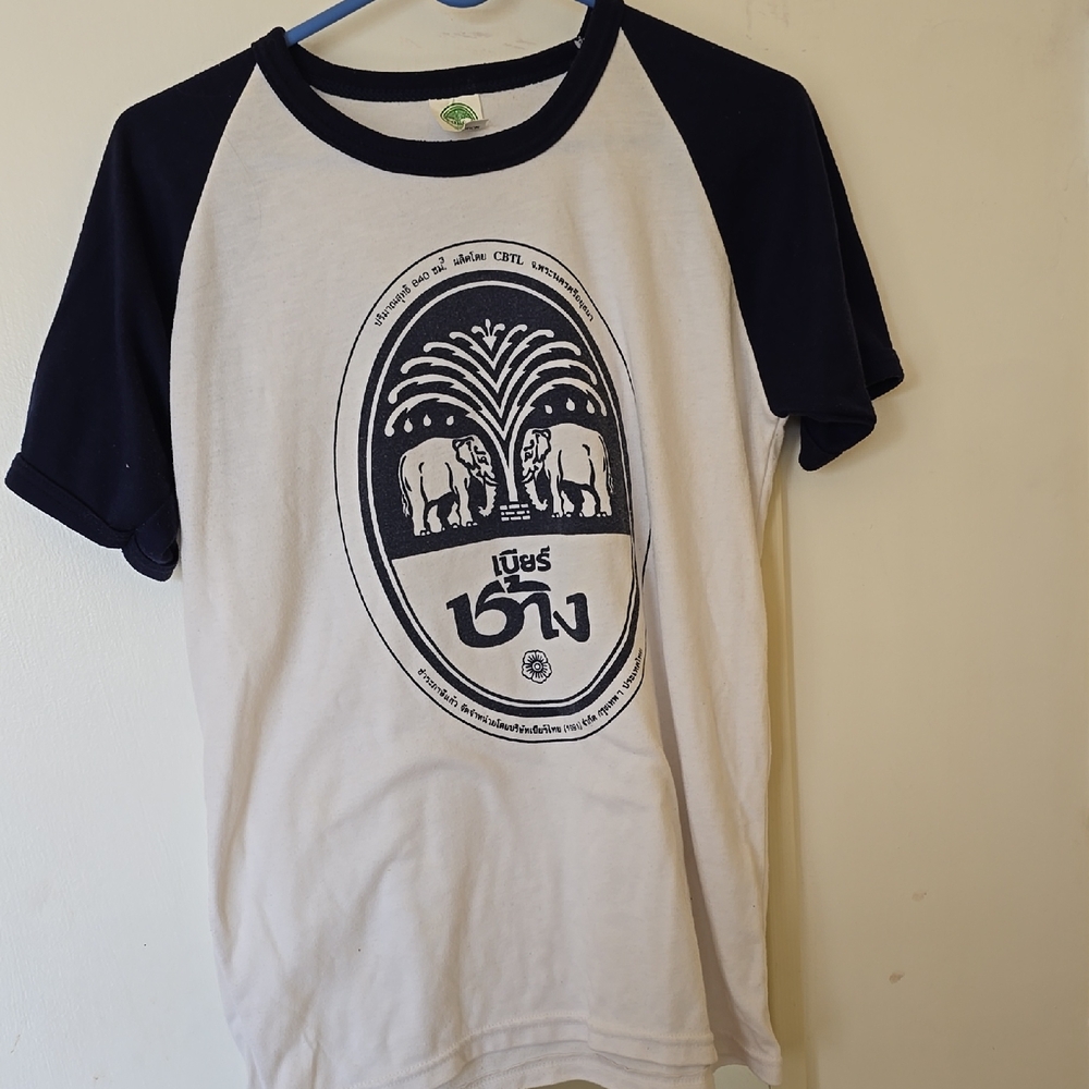 Womans T-Shirt Chang Beer From Thailond Size M